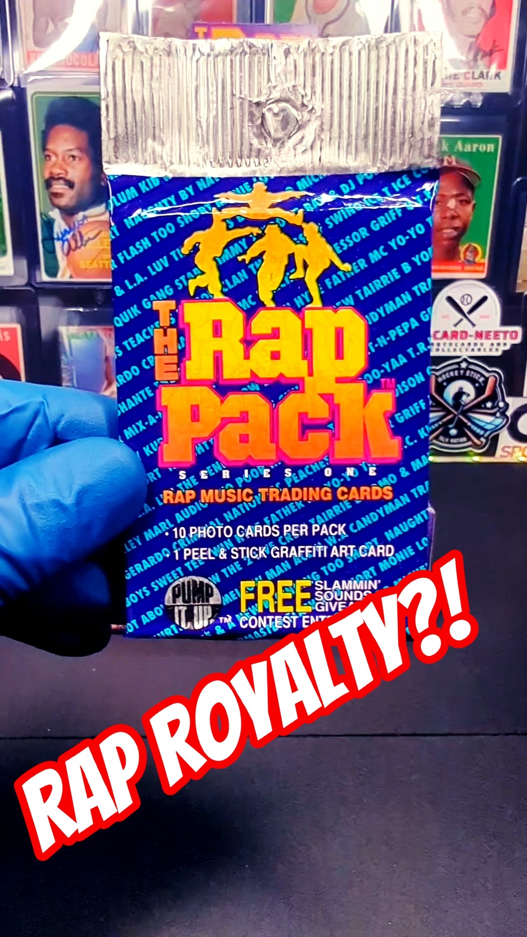 Found A Rare Gem?! 1991 Rap Pack Rip! 👀📦 #shorts - YouTube
