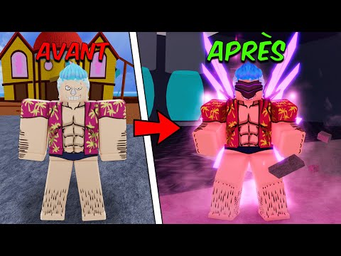 J'AI DÉBLOQUER ET AWAK LA RACE CYBORG DE V1 À V4 ! BLOX FRUITS