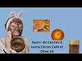 Maske de Café  au sucre de canne à sucre,citron et oil d olive
