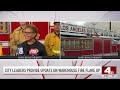 Live: Mayor Bass and LAFD leaders provide update on firefight at Boyle Heights warehouse