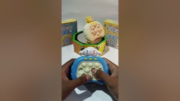 Playing push game cinamorol,pop it elektrik, push game challenge, asmr, #popit #toys