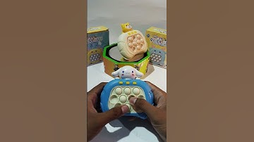 Playing push game cinamorol,pop it elektrik, push game challenge, asmr, #popit #toys