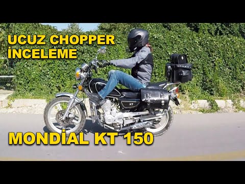 Mondial KT 150 chopper motosiklet İnceleme ve Kullanıcı yorumu