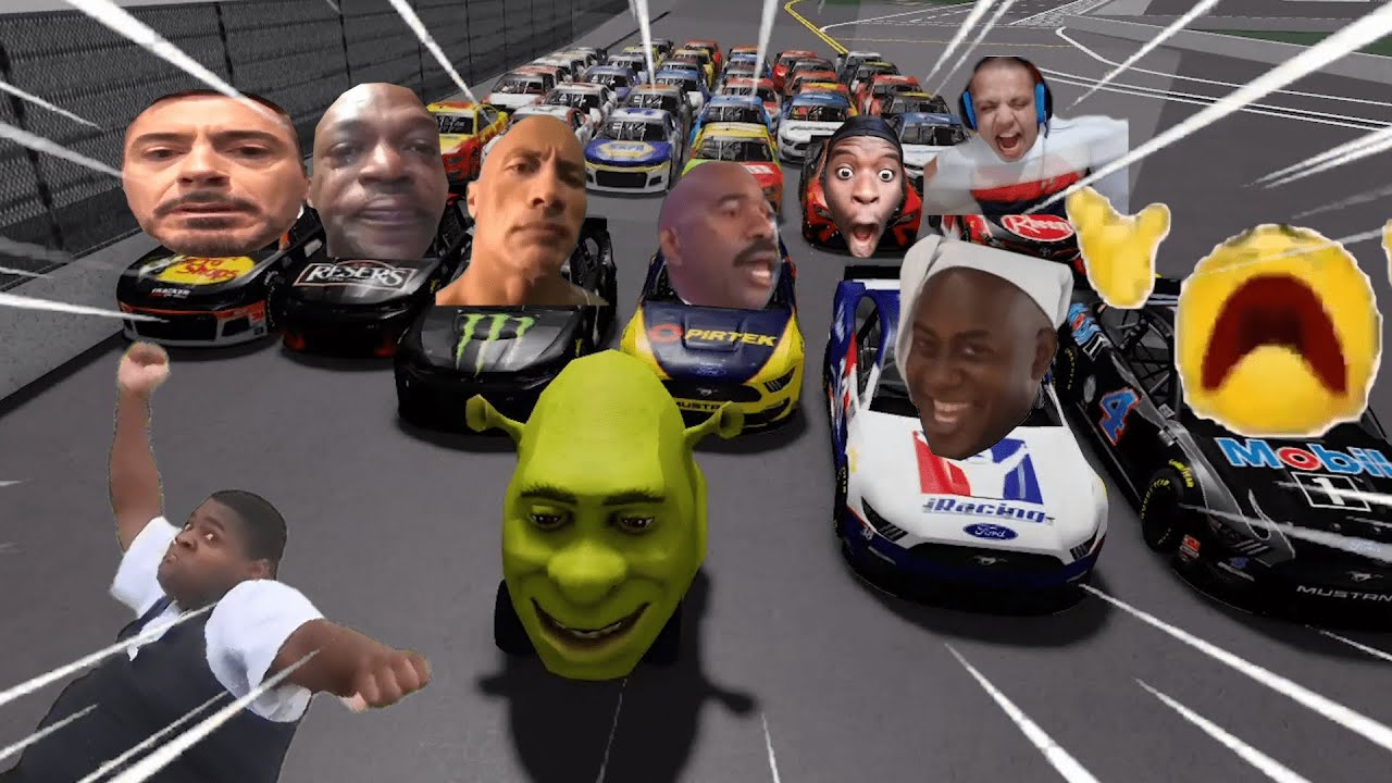 ROBLOX Nascar Chaotic Race Crash!