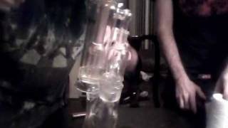 Itza, left coast, Hi Si, showerhead to showerhead to 8-arm bong hit