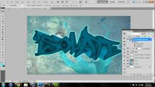Speed Art //. Graffiti Desktop Background {HD}