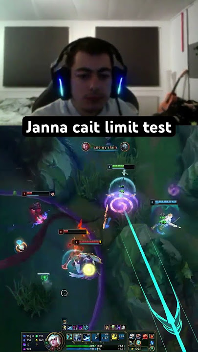 Limit Testing - Janna Caitlyn 2vs3 #janna #leagueoflegends #league