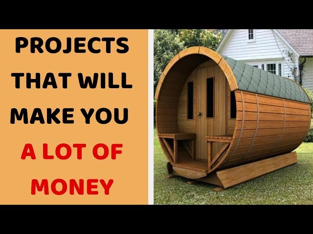 Most Profitable Woodworking Projects to Build And Sell  