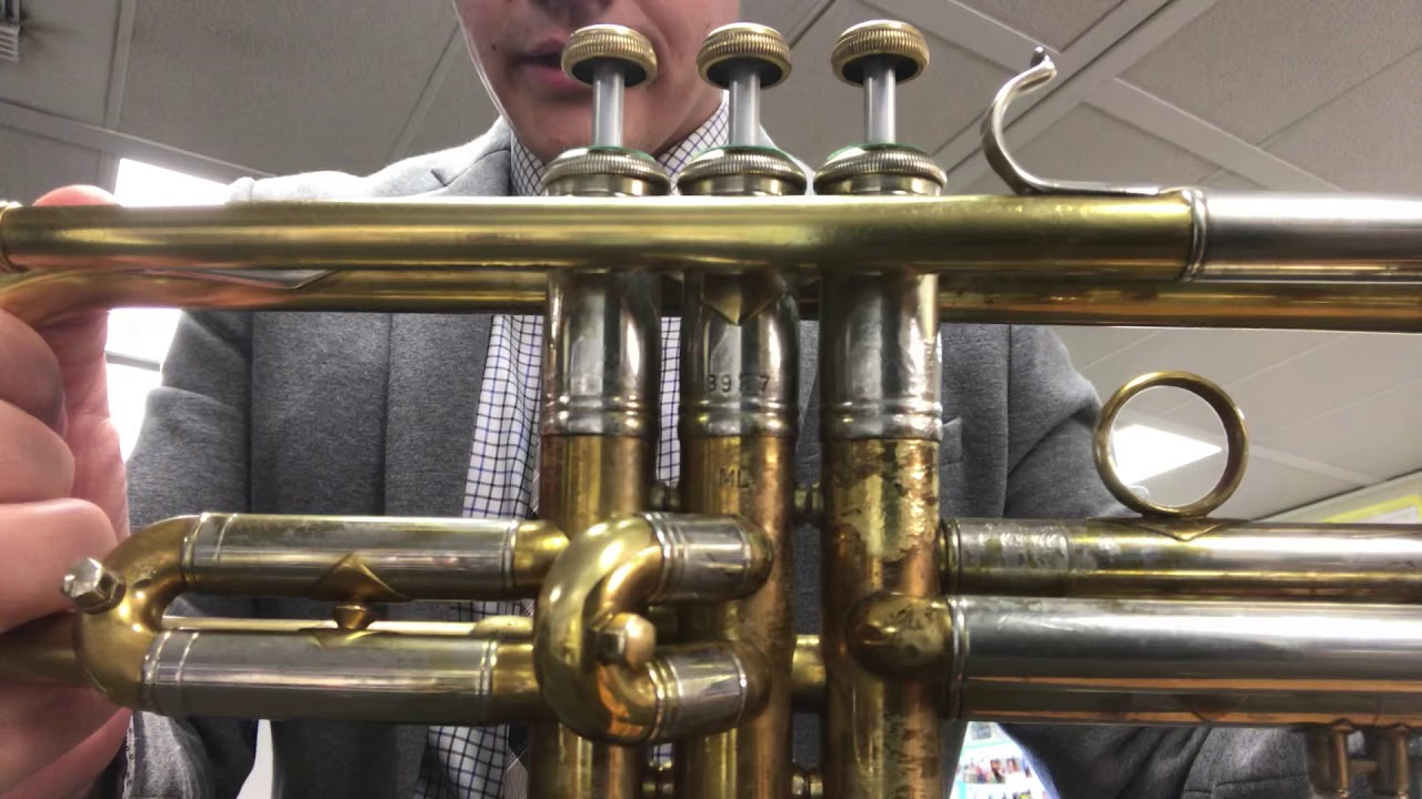 1949 Bach 42 Stradivarius Trumpet Demonstration YouTube