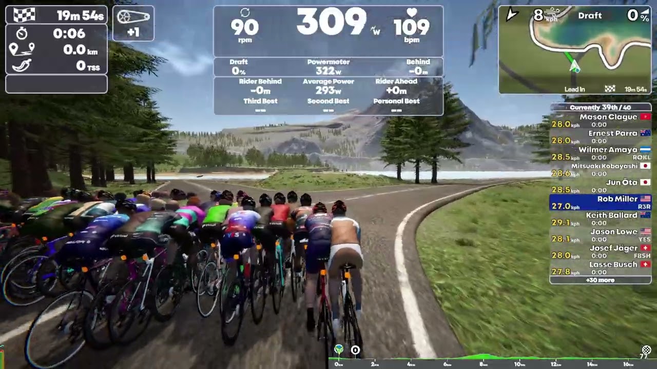 TrainingPeaks Virtual - Coastal Loop Time Challenge - TPV Career Mode - Stage 5 - Season 1