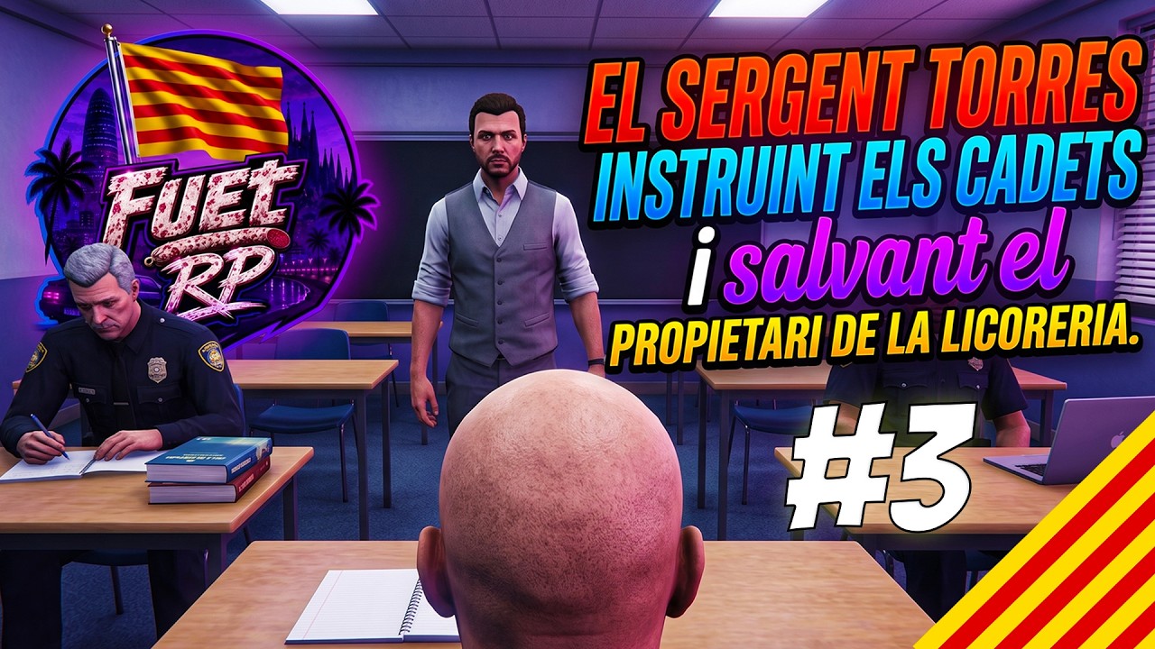 EL SERGENT TORRES AL RESCAT! 🚨 Entrenem cadets i salvem la licoreria a FuetRP