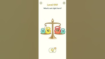 DOP 2: Delete One Part Game Level 1707