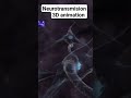 Neurotransmission 3D # animation #youtubeshorts #2023 # AIM Pharma