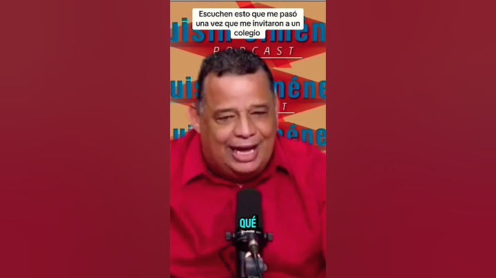 Luisin Jiménez expone la vez que lo invitaron a un colegio #luisinjimenez