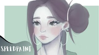 Soft Gaze(Speedpaint) screenshot 5