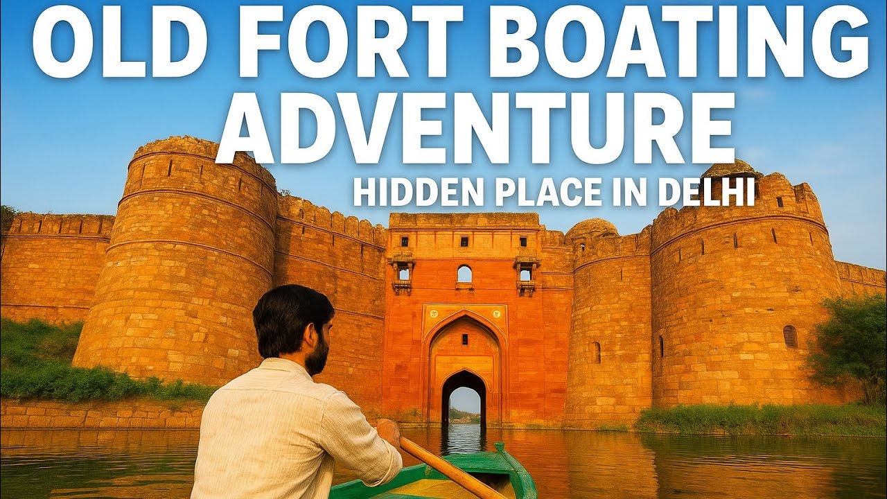 “Purana Qila Lake Vibes | Perfect Spot for Weekend Chill” 