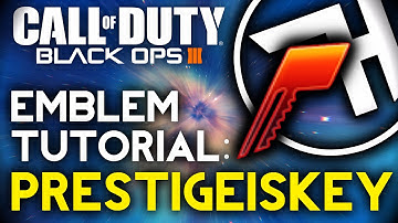 Black Ops 3 - *EASY* @PRESTIGEISKEY EMBLEM TUTORIAL | BO3 YouTuber Emblems (BO3 Emblem Creator #11)