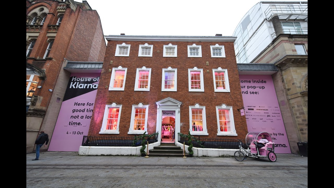 House of Klarna Manchester Popup Oct 2019 YouTube