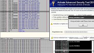 Advanced Security Tool 2010 FakeRean Cracking Session