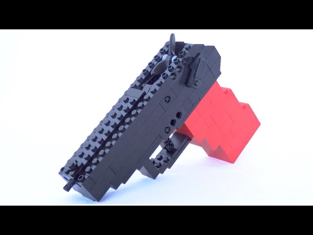 tuto: pistolet makarov en lego qui tire des elastics( tutoriel)