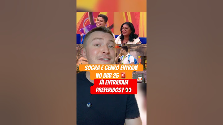 A dupla de sogra e genro, Joselma e Guilherme, estão no BBB 25! Você gostou? #bbb #noticias