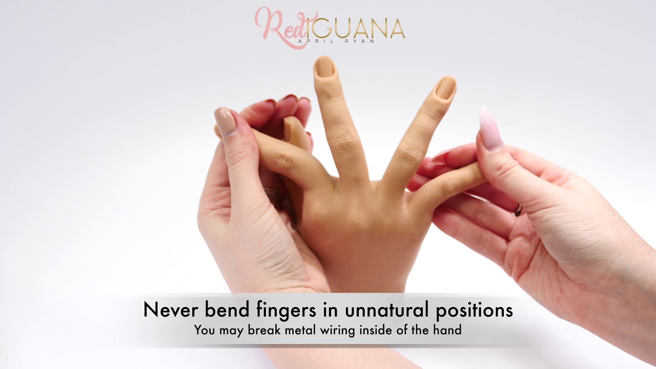 2.0 Full Silicone Practice Hand – Red Iguana LLC