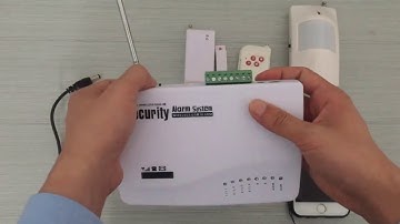 [Host & Accessories] How to operate 10A home alarm system