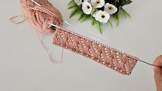 Elegant Lace-Like Knitting Pattern🎉Knitting Pattern for Vest, Shawl and Blouse