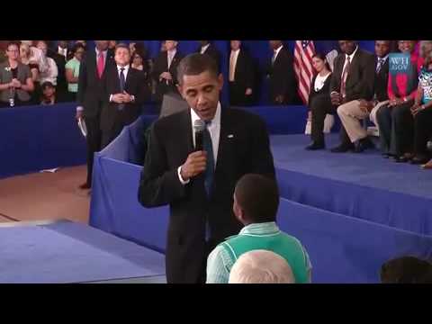 Child Asks Obama:"Why Do People Hate You?"
