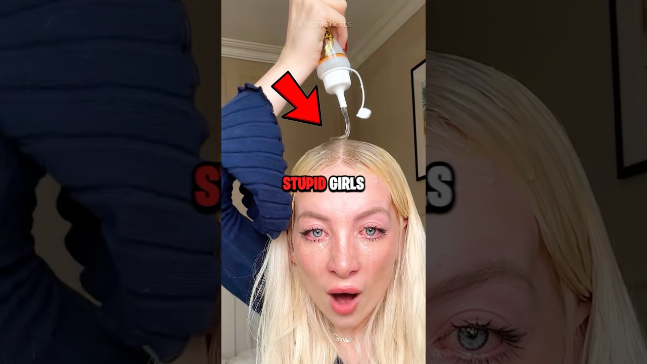 Why Are They Gluing Their Hair? 😨