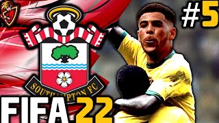 *YES* CHELE THE SCOTTISH PELE?  - FIFA 22 SOUTHAMPTON CAREER MODE EPISODE 5