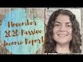 November 2020 Passive Income Report | Gains | My FIRE Journey | Financial Independence Retire Early