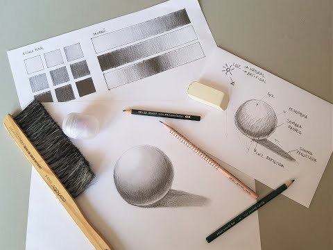 Vídeo: Noções Básicas De Desenho: Dicas De Sombreamento Que Todo Artista Iniciante Deve Saber