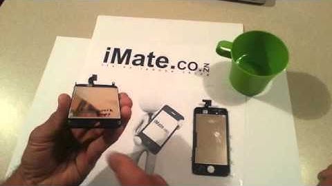 The Difference Between An Original iPhone 4 Screen Assembly & A Copy!