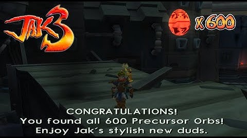 Jak 3 - All 600 Precursor Orbs Full Collection Guide REMASTERED! (No Secrets Used)