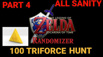 OOT Randomizer 100 Triforce Hunt All Sanity Part 4