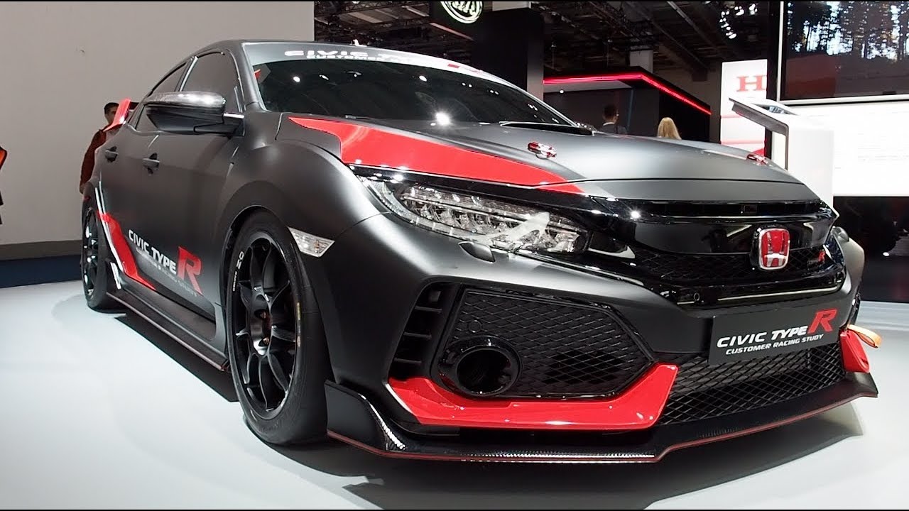The ALL NEW Honda Civic Type R Customer Racing Study 2018 In detail