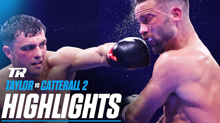 Jack Catterall Gets REVENGE With Decision Over Josh Taylor | FIGHT HIGHLIGHTS