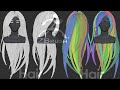 지브러쉬에서 머리카락 만들기 | Zbrush | Create hairs Using Zbrush Fibermesh