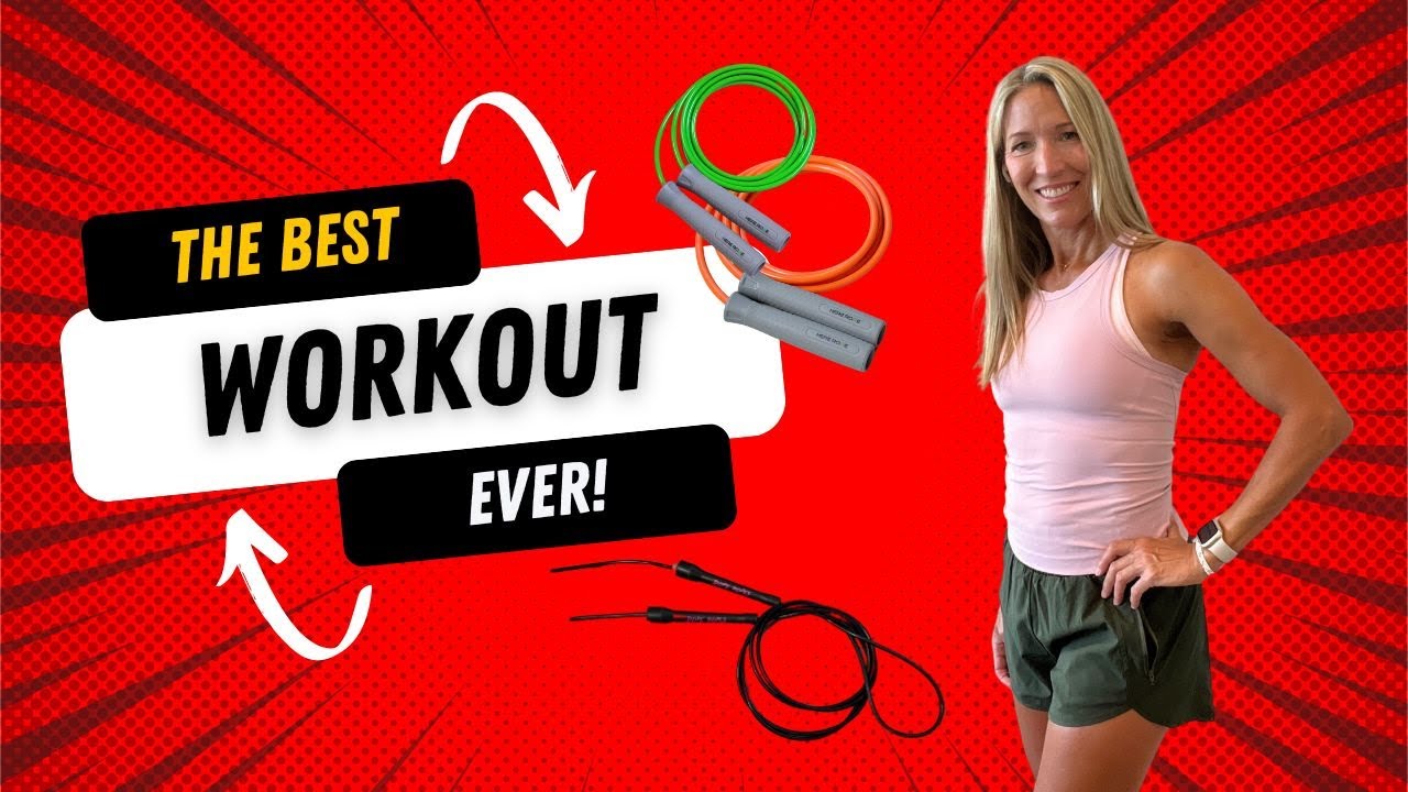 Intense Jump Rope Tabata with Weighted Ropes - YouTube