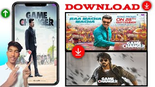How To Download " Game Changer " Full Movie In Hindi 2025-26 screenshot 2