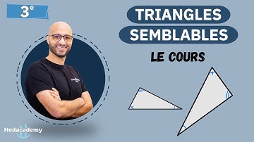Triangles semblables - Le cours