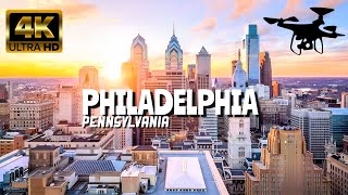 Philadelphia, Pennsylvania In 4K By Drone - Amazing View Of Philadelphia, Pennsylvania