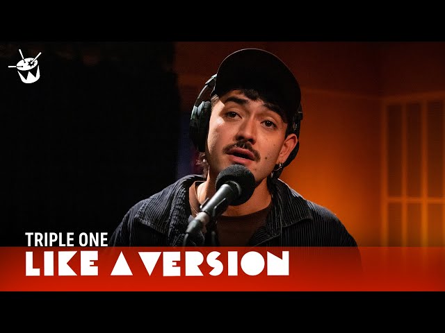 Triple One cover Cyndi Lauper 'Time After Time' for Like A Version class=