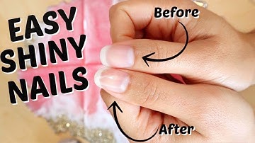 How to Get Shiny Nails using a 4 Way Nail Buffer