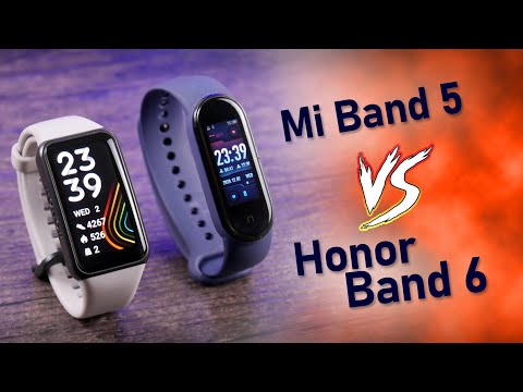 Honor Band 6 или Mi Band 5 Что лучше выбрать? Обзор сравнение