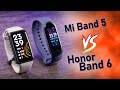 Honor Band 6 или Mi Band 5 Что лучше выбрать? Обзор сравнение