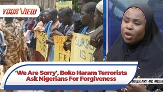About 1081 B0k0 Haram Commander, Members Surrender, Beg Nigerians For Forgiveness