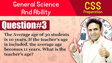 Average Questions | General Science and Ability | Math Problems | Study River | CSS Club