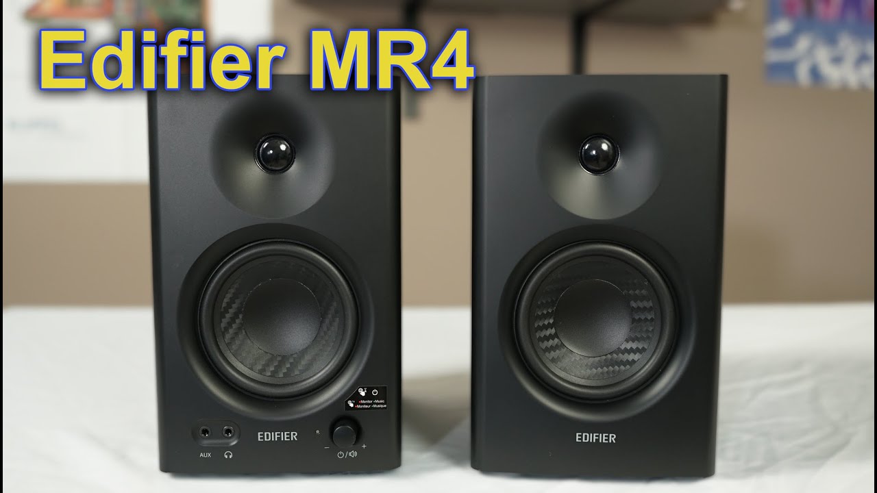 Edifier MR4 Powered Studio Monitors Review 